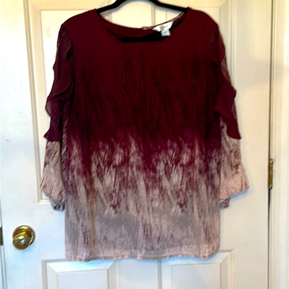 Women’s Christopher Banks long sleeve top 1X